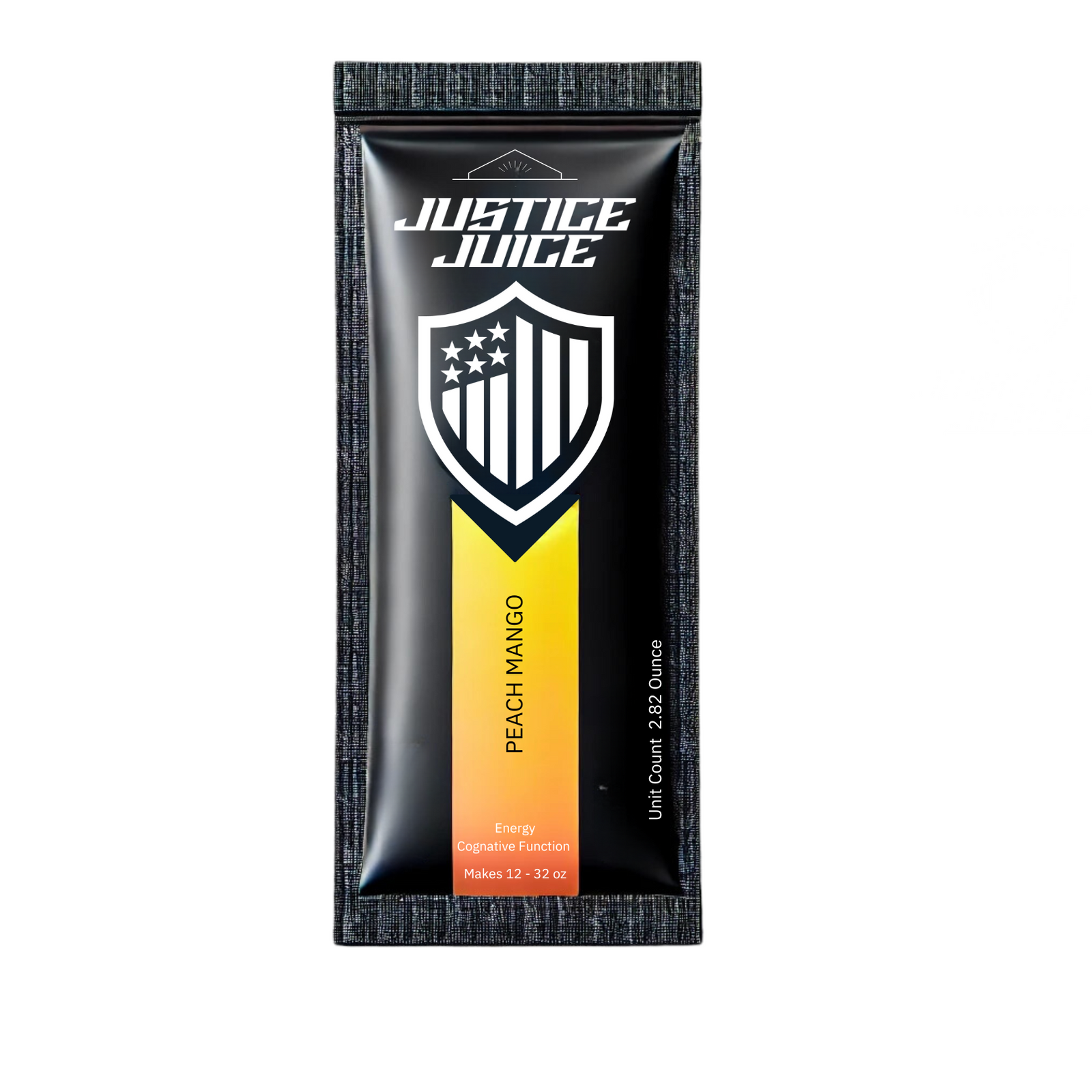 Justice Juice (Peach/Mango): Your Ultimate First Responder Performance Partner - 18-Unit Pack