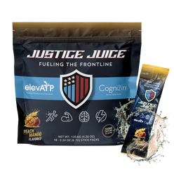 Justice Juice Your Ultimate First Responder Performance Drink Partner - 18-Unit Pack
