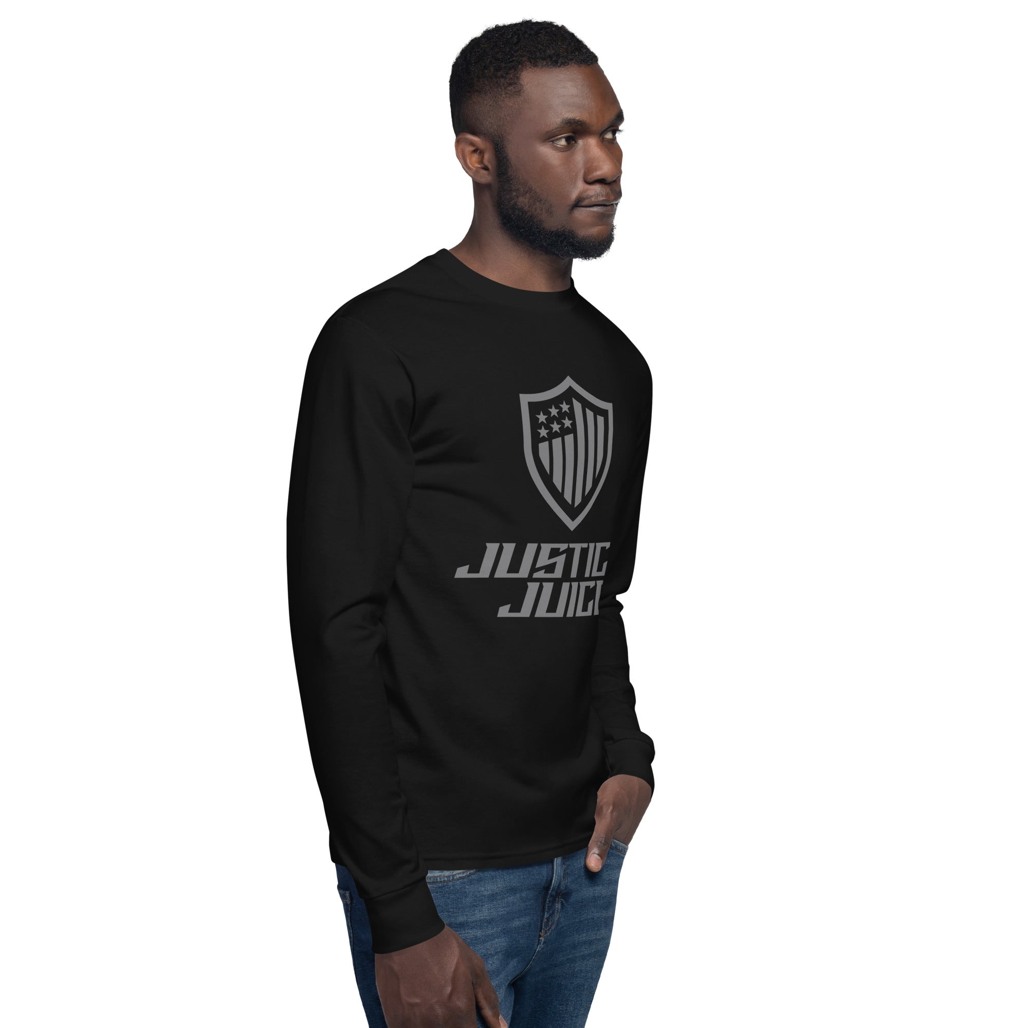 J Juice - subtle left sleeve logo - Unisex Long Sleeve Tee